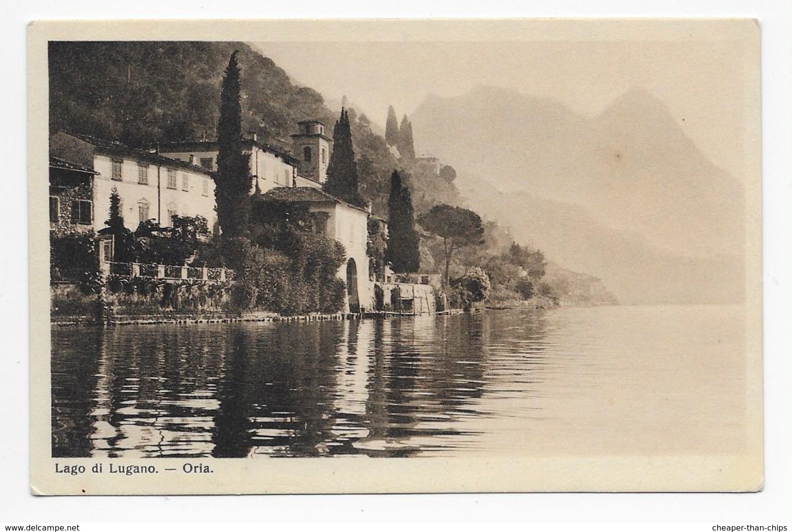 Lago Di Lugano - Oria - Villa Fogazzaro. - Andere & Zonder Classificatie