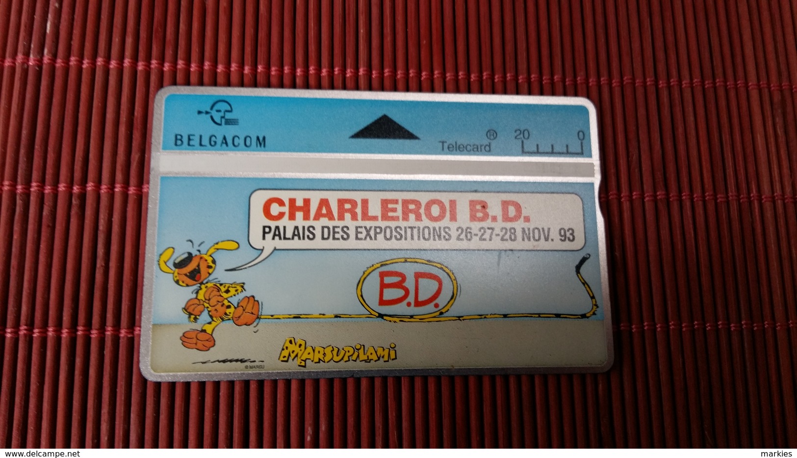 Marsupilami Telecarte Chaleroi BD 1993 - BD