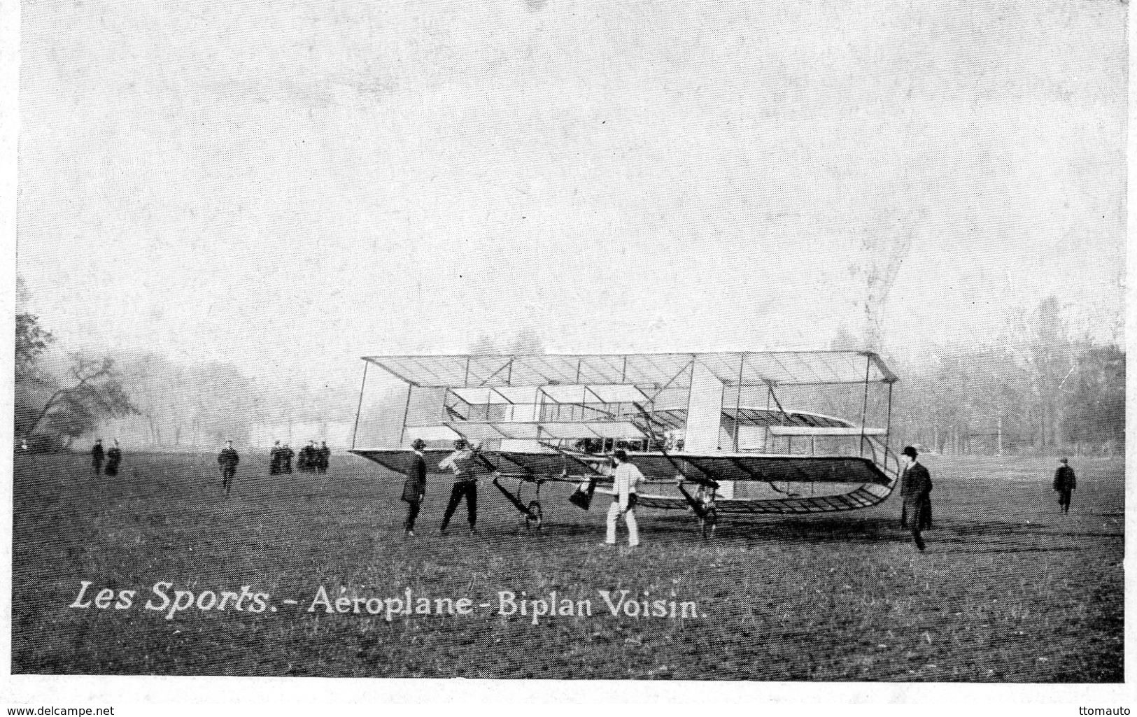 Aéroplane Biplan Voisin  -  CPA - ....-1914: Vorläufer