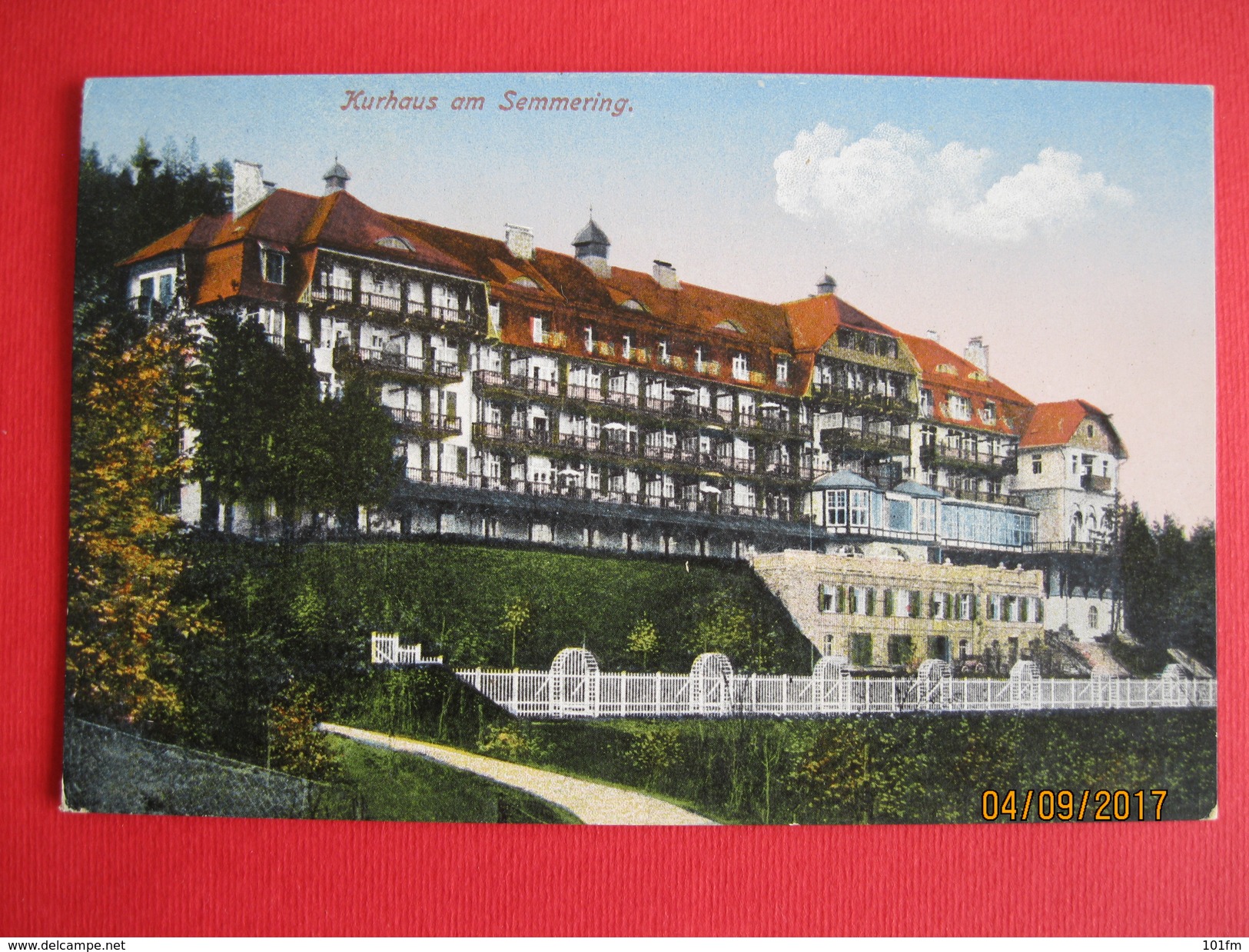 Austria - Semmering, Kurhaus 1922 - Semmering