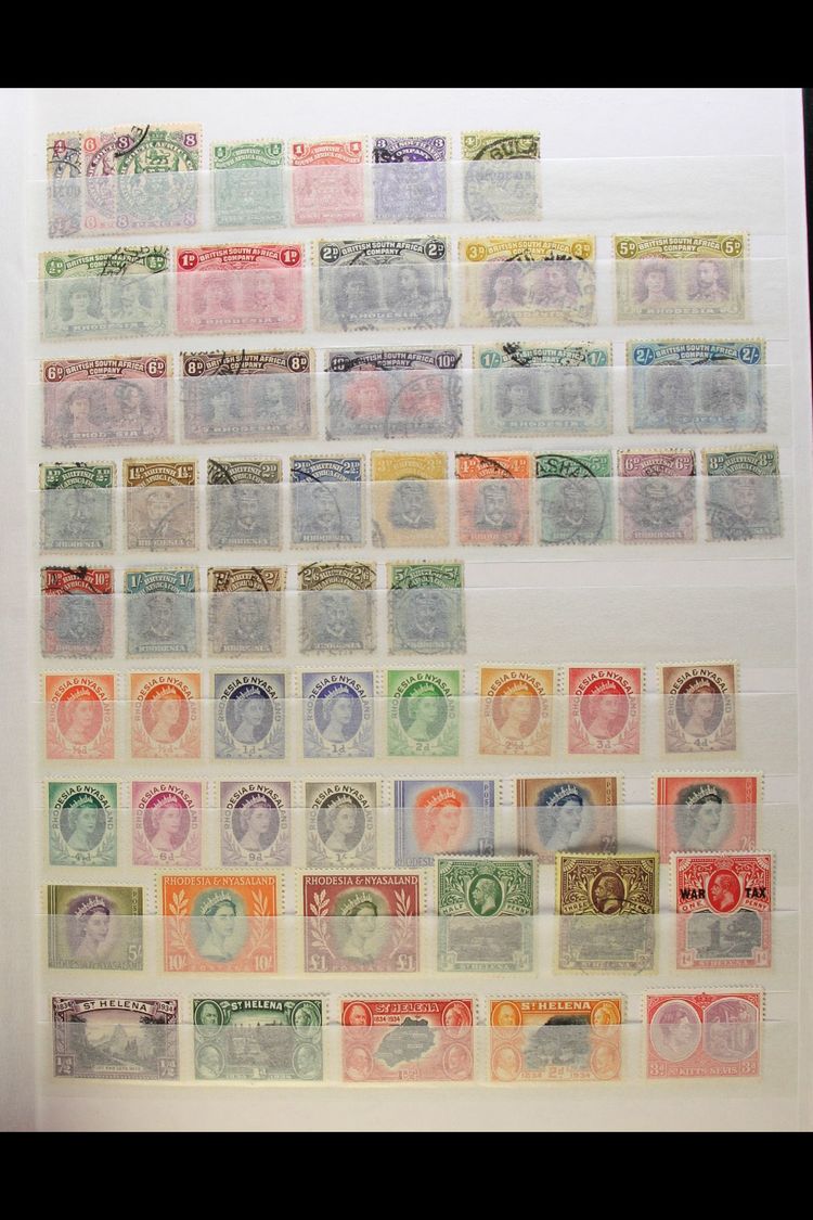 5016 BRITISH COMMONWEALTH HIGH-POWERED STOCKBOOK 1890's To 1960's Mint And Used (mainly Mint/never Hinged Mint) With Muc - Other & Unclassified