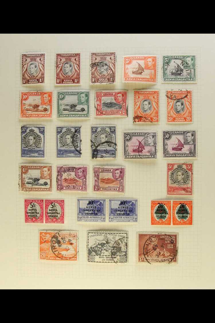 5062 BRITISH AFRICA 19th Century To 1970's Mint & Used Collection On Leaves, Inc Ascension, Basutoland, Bechuanaland, KU - Other & Unclassified