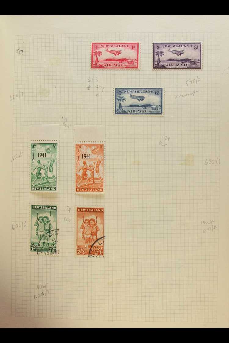 5081 OLD TIME COMMONWEALTH COLLECTION A Chiefly All Different, Mint & Used Collection Presented In A Spring Back Album. - Other & Unclassified