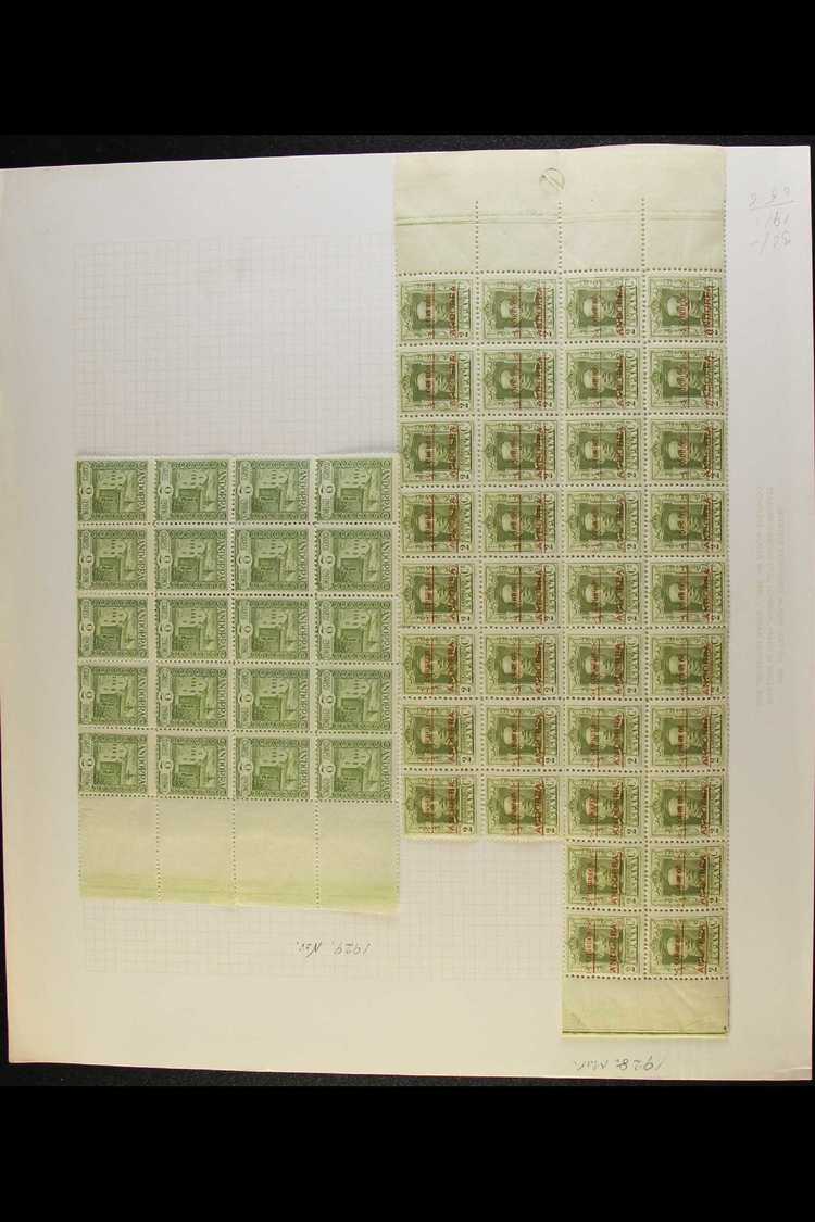 5174 SPANISH 1928 - 1948 Comprehensive Chiefly Mint Collection On Pages Including 1928 Overprint Set Nit And The Same Af - Other & Unclassified