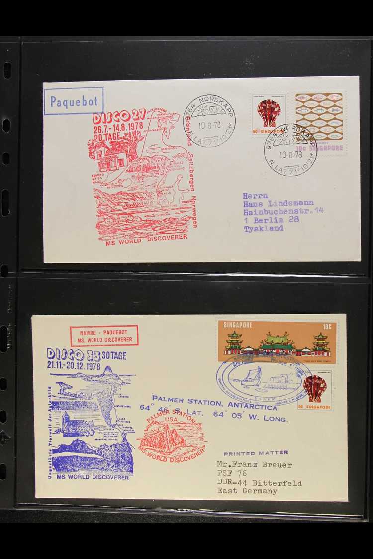 5179 WORLD COVERS COLLECTION. 1963-2000 Superb Collection Of All Different SPECIAL COVERS Presented On Stock Pages, Bear - Other & Unclassified