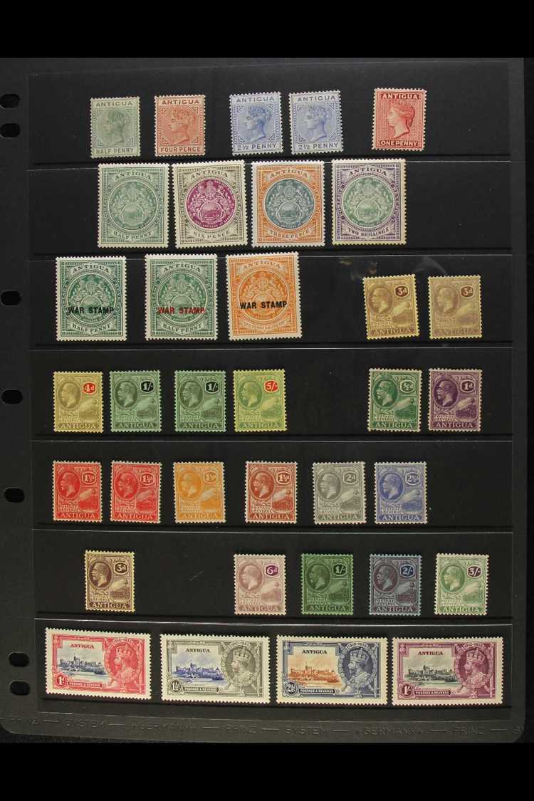 5182 1882-1935 OLD TIME MINT SELECTION Presented On A Stock Page. Includes QV Range To 4d, 1903-17 "Seal" To 2s, KGV Def - Other & Unclassified