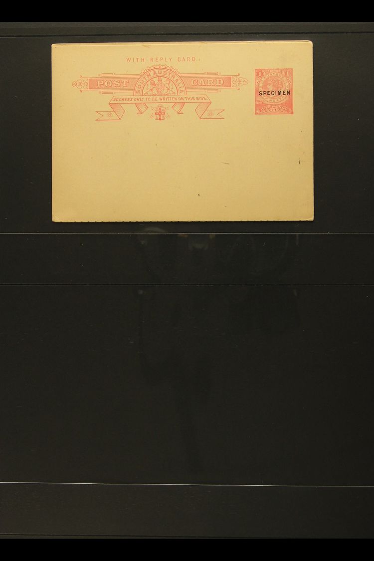 5243 SOUTH AUSTRALIA 1890s - 1906 COVERS & CARDS GROUP. Includes 4 Items To Overseas Destinations Inc The Imperial Obser - Other & Unclassified