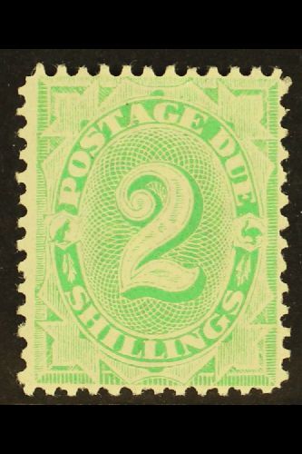 5388 POSTAGE DUE 1902-04 2s Emerald-green Perf 11½,12, SG D20, Very Fine Mint, Fresh. For More Images, Please Visit Http - Other & Unclassified