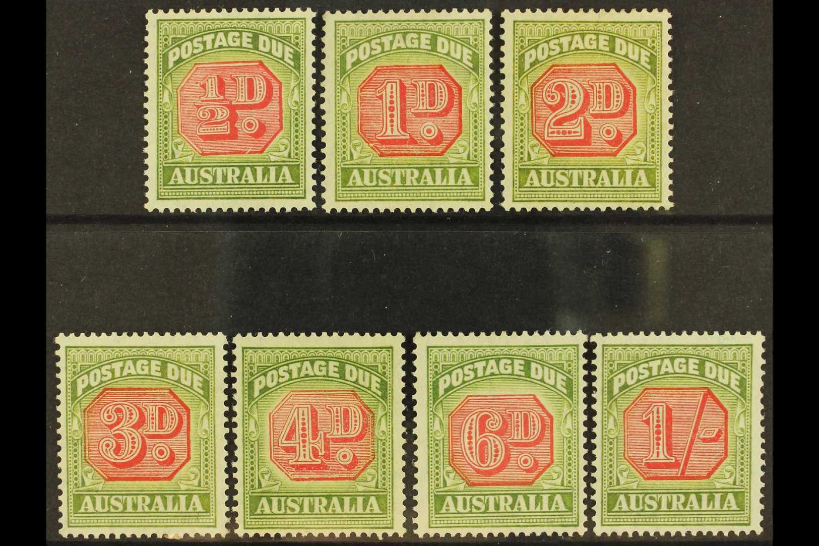 5396 POSTAGE DUE 1938 Complete Set, SG D112/18, A Well Centered, Very Fine Mint Set (7 Stamps) For More Images, Please V - Other & Unclassified