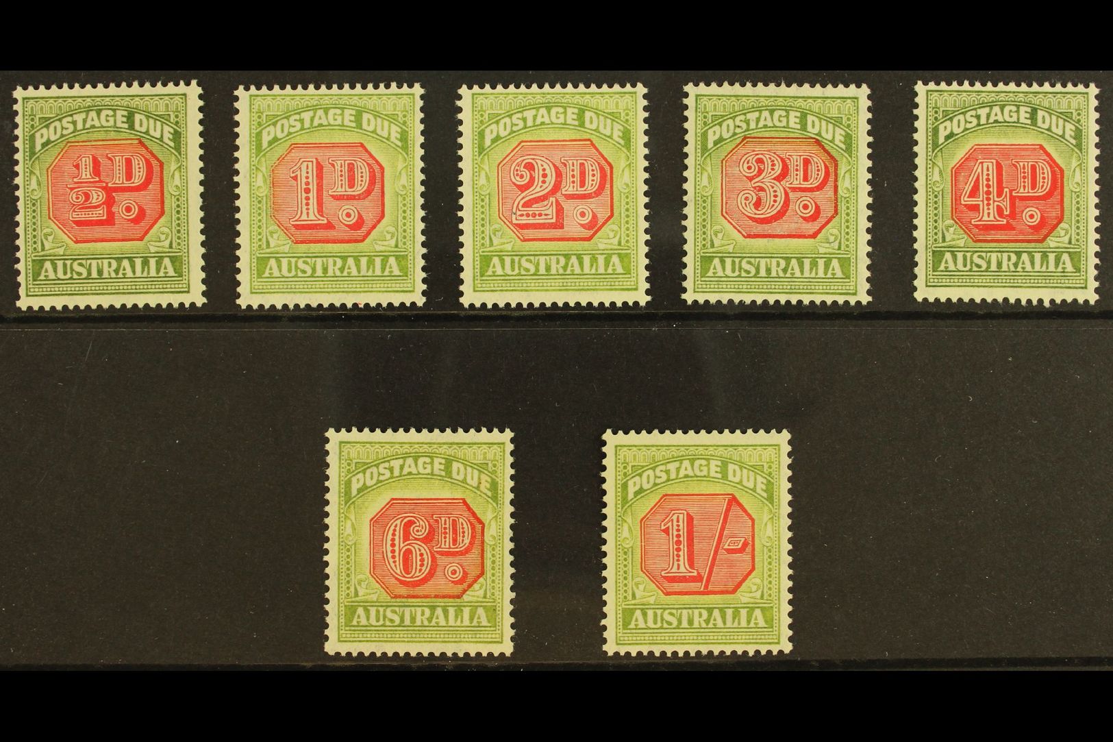 5401 POSTAGE DUES 1938 Complete Set, SG D112/18, Very Fine Mint, Fresh. (7 Stamps) For More Images, Please Visit Http:// - Other & Unclassified