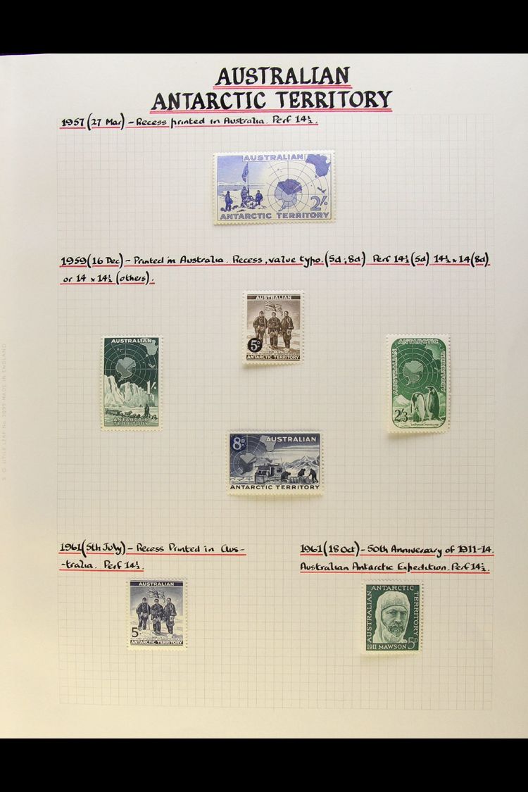 5410 1957-1996 VERY FINE MINT An All Different Collection With Many Complete Sets Of The Period. Lovely Condition (100+ - Other & Unclassified