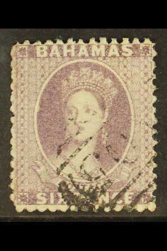 5429 1862 6d Lilac No Wmk, Perf 13, SG 19a, Superb Used, Lovely Colour & Lightly Cancelled. Rare In This Condition. For - Other & Unclassified