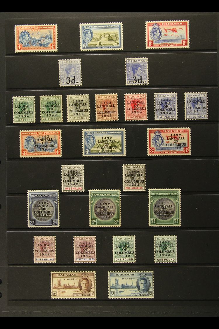 5440 1931-52 VALUABLE MINT COLLECTION Presented On Stock Pages. Includes 1931-46 2s Badge (4) And 3s (3) Shades, 1935 Ju - Other & Unclassified