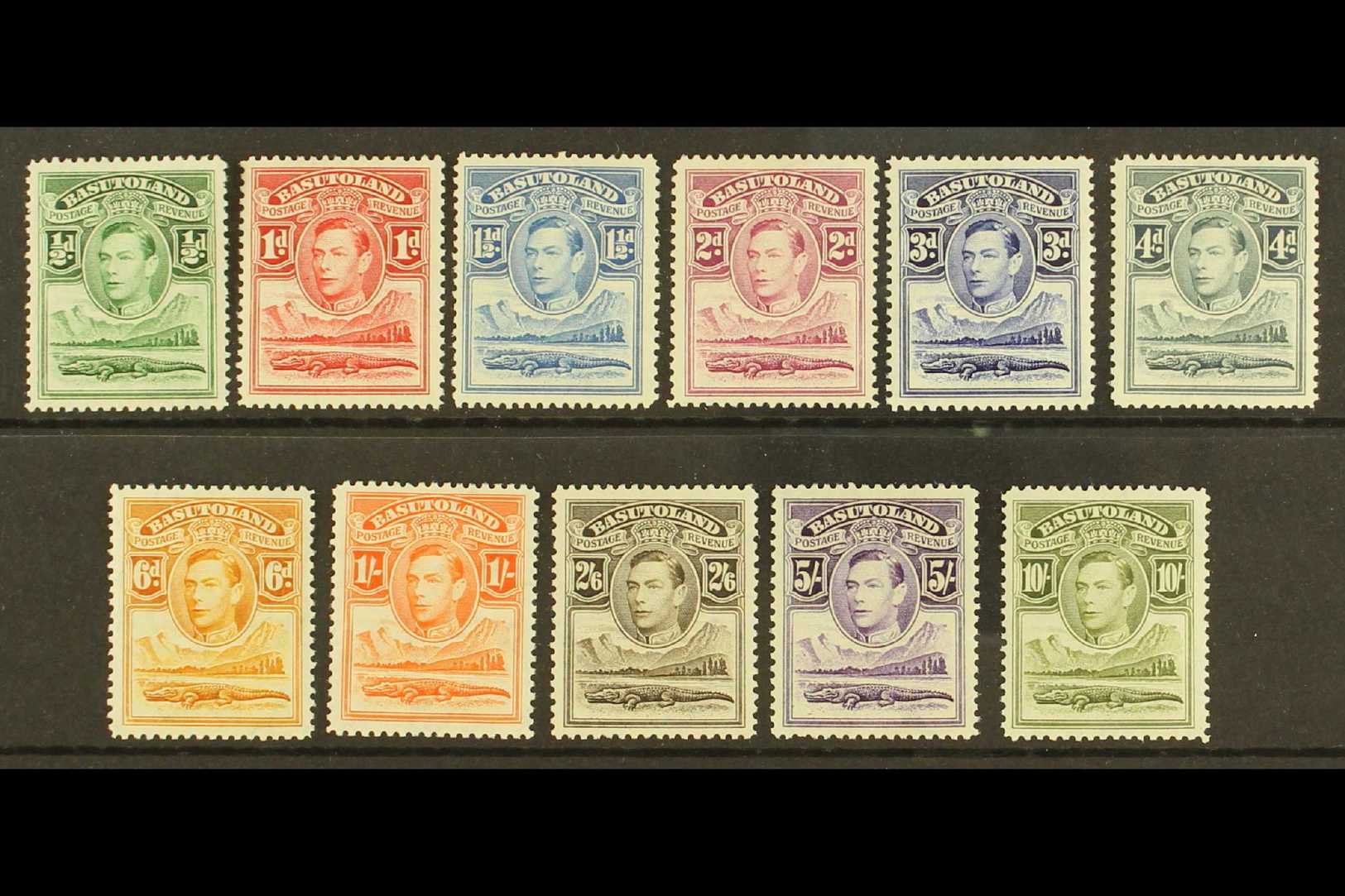 5479 1938 Pictorials Complete Set, SG 18/28, Very Fine Mint, Fresh. (11 Stamps) For More Images, Please Visit Http://www - Other & Unclassified