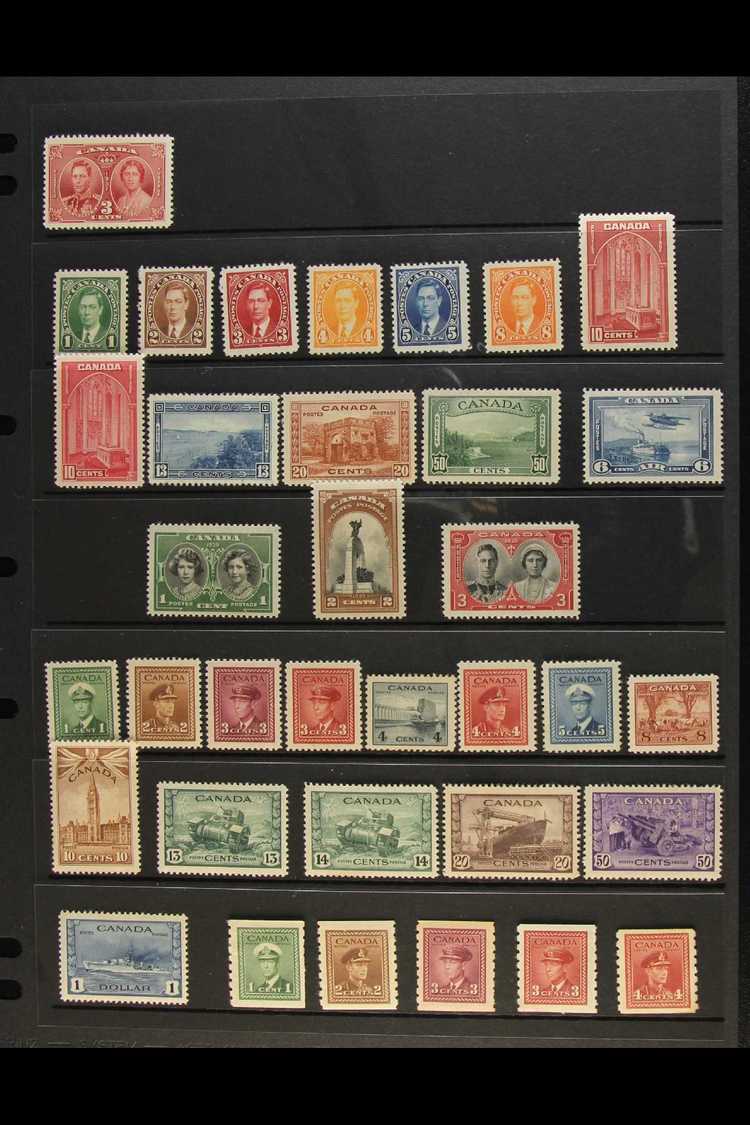 5760 1937-52 MINT & NHM KGVI COLLECTION CAT £850+ A Most Useful, ALL DIFFERENT Range With Sets, Dues & Officials, Neatly - Other & Unclassified