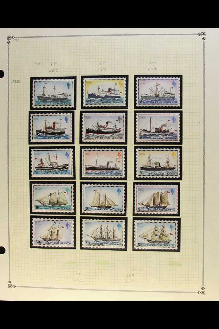 6020 1904-2013 MINT & USED COLLECTION On Album Pages, Note 1935 Silver Jubilee Set Mint, KGVI Defins To 1s Mint, 1949 UP - Falkland Islands