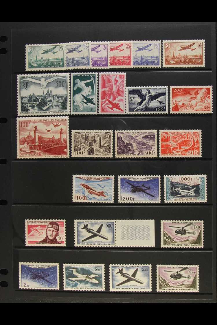 6082 1936-64 AIR POST COLLECTION. An ALL DIFFERENT Mint & Never Hinged Mint Collection Of Air Post Issues Presented On A - Other & Unclassified