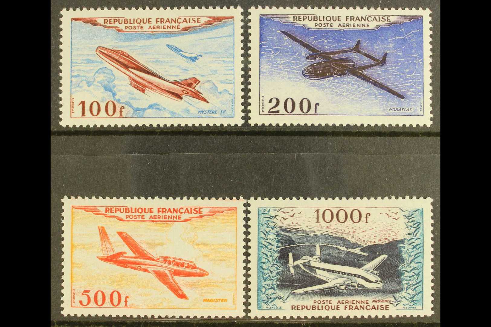 6088 1954 Air Complete Set (Yvert 30/33, SG 1194/97) Very Fine Never Hinged Mint. (4 Stamps) For More Images, Please Vis - Other & Unclassified