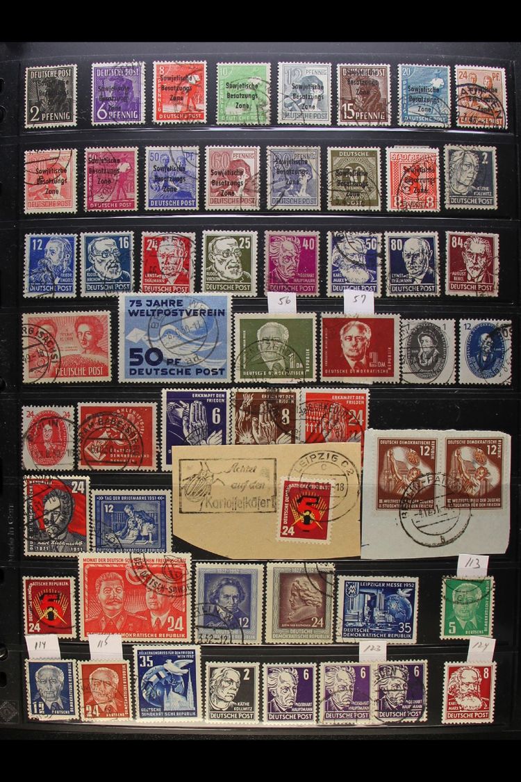 6337 1945-1990 EXTENSIVE COLLECTION A Most Useful ALL DIFFERENT, Chiefly Very Fine Used Collection (dotted With The Odd - Other & Unclassified