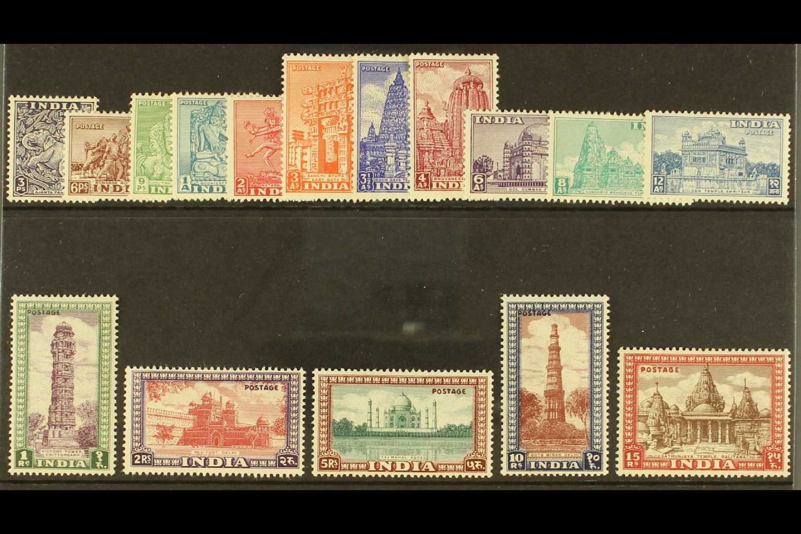 6566 1949 Definitives Complete Set, SG 309/2, Fine Fresh Mint. (16 Stamps) For More Images, Please Visit Http://www.sand - Other & Unclassified