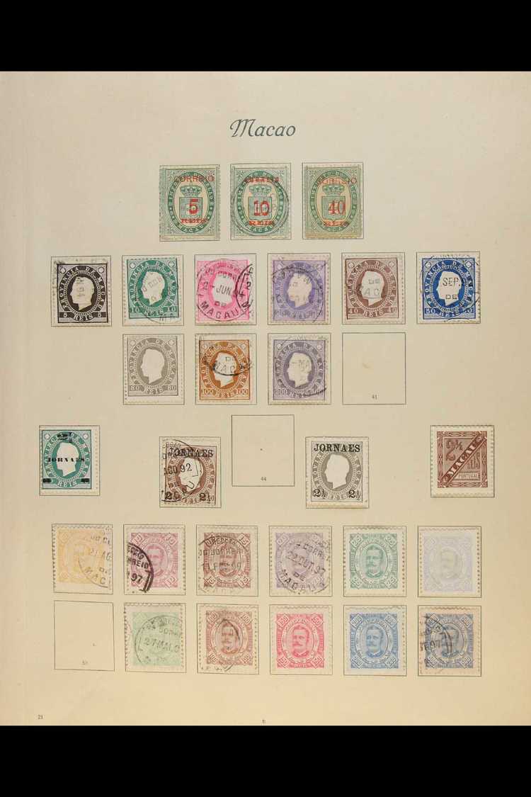 6960 1887 - 1938 EXTENSIVE MINT AND USED COLLECTION On Printed Album Pages Including Many Scarce And Better Values With - Other & Unclassified