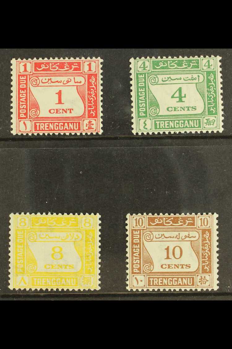 7023 TRENGGANU 1937 Postage Due Set, SG D1/4, Never Hinged Mint (4 Stamps) For More Images, Please Visit Http://www.sand - Other & Unclassified