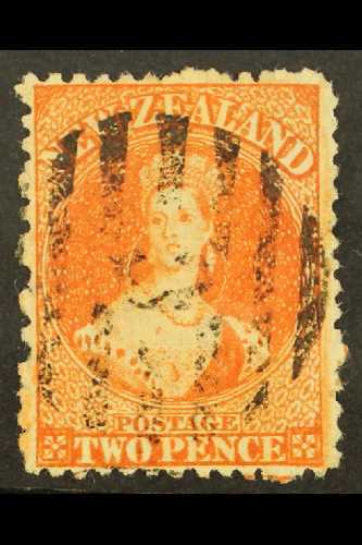 7207 1864 1d Carmine- Vermilion Perf 12½, SG 110, Used With Excellent Centering. For More Images, Please Visit Http://ww - Other & Unclassified