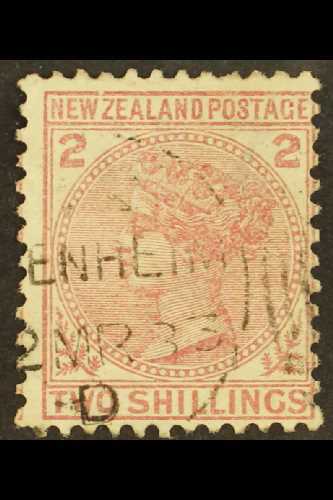 7215 1878 2s Deep Rose Sideface, SG 185, Fine Used With Clear "Blenheim" Cds Cancel,  A Very Attractive Example Of This - Other & Unclassified