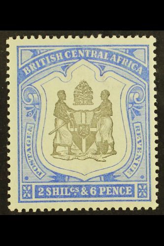 7324 1897-1900 2s6d Black & Ultramarine, SG 48, Fine Mint For More Images, Please Visit Http://www.sandafayre.com/itemde - Nyasaland (1907-1953)