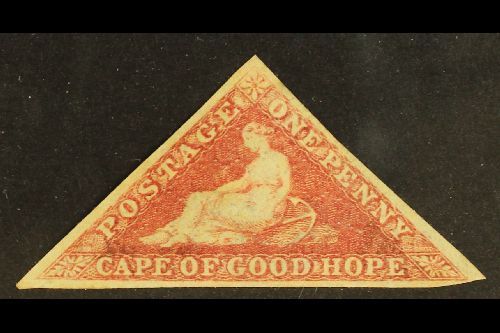 7652 CAPE OF GOOD HOPE 1d Deep Rose Red On White Paper, SG 5b, Fine And Fresh Mint, Large Part Og With Clear To Large Ma - Unclassified