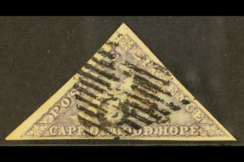 7682 CAPE OF GOOD HOPE 1863-64 6d Bright Mauve, SG 20, Used With 3 Margins.  For More Images, Please Visit Http://www.sa - Unclassified