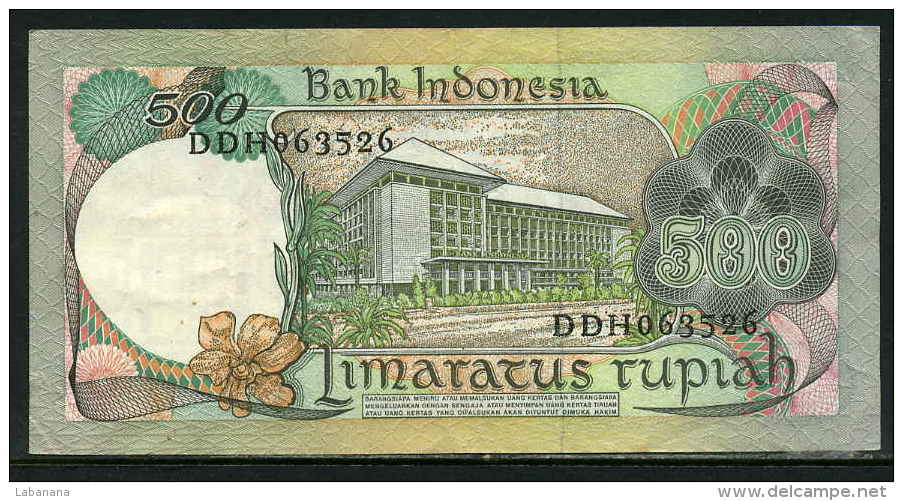 459-Indonésie Billet De 500 Rupiah 1977 DDH063 - Indonesia