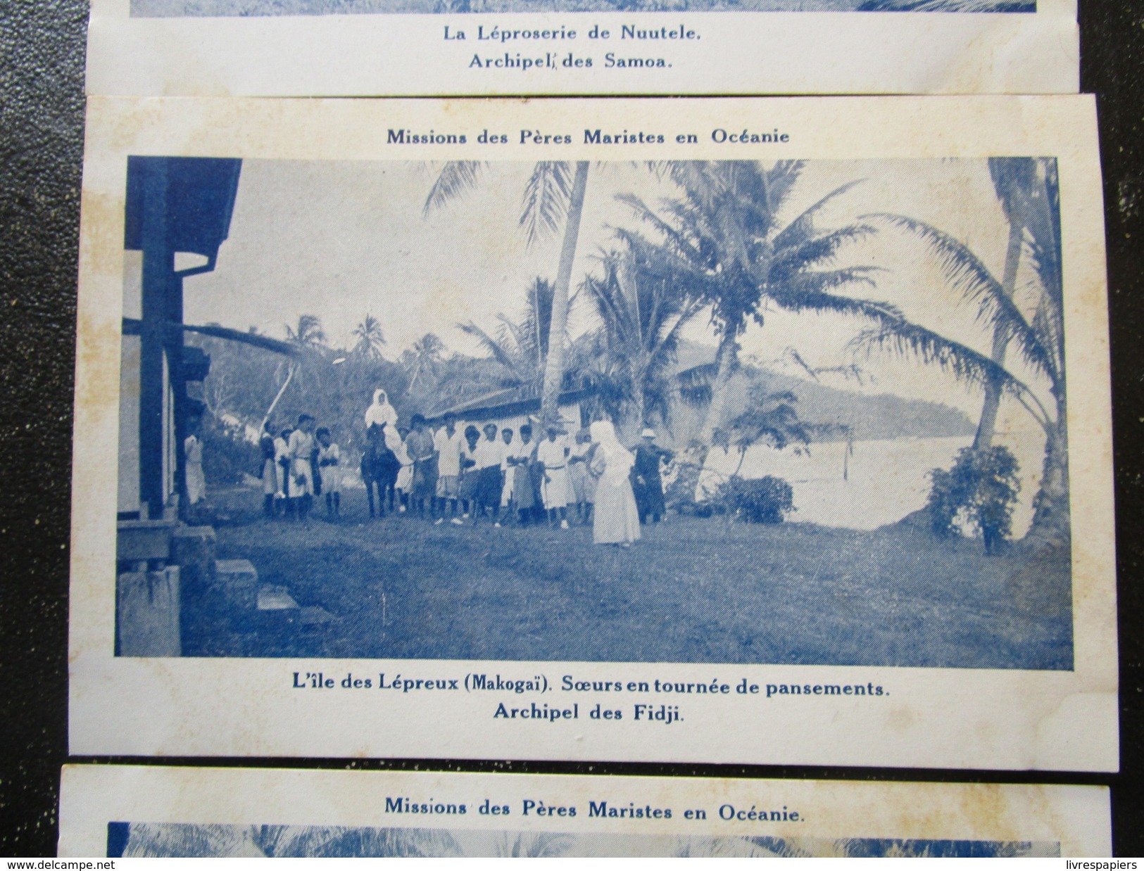 Oceanie Lot 3 Cpa  Samoa Fidji  Missions - Fidji