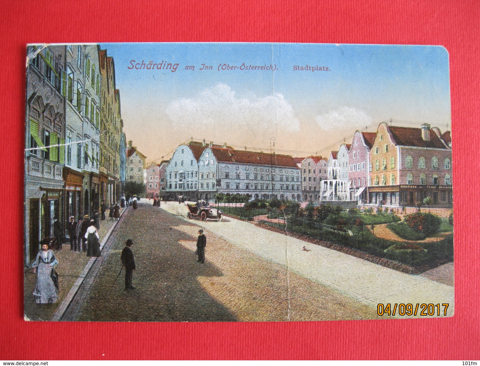 Austria - Scharding Am Inn, Stadtplatz 1918 - Schärding