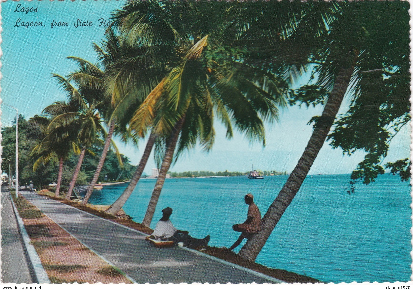 CARTOLINA - POSTCARD - NIGERIA - LAGOS - FROM STATE HOUSE - Nigeria