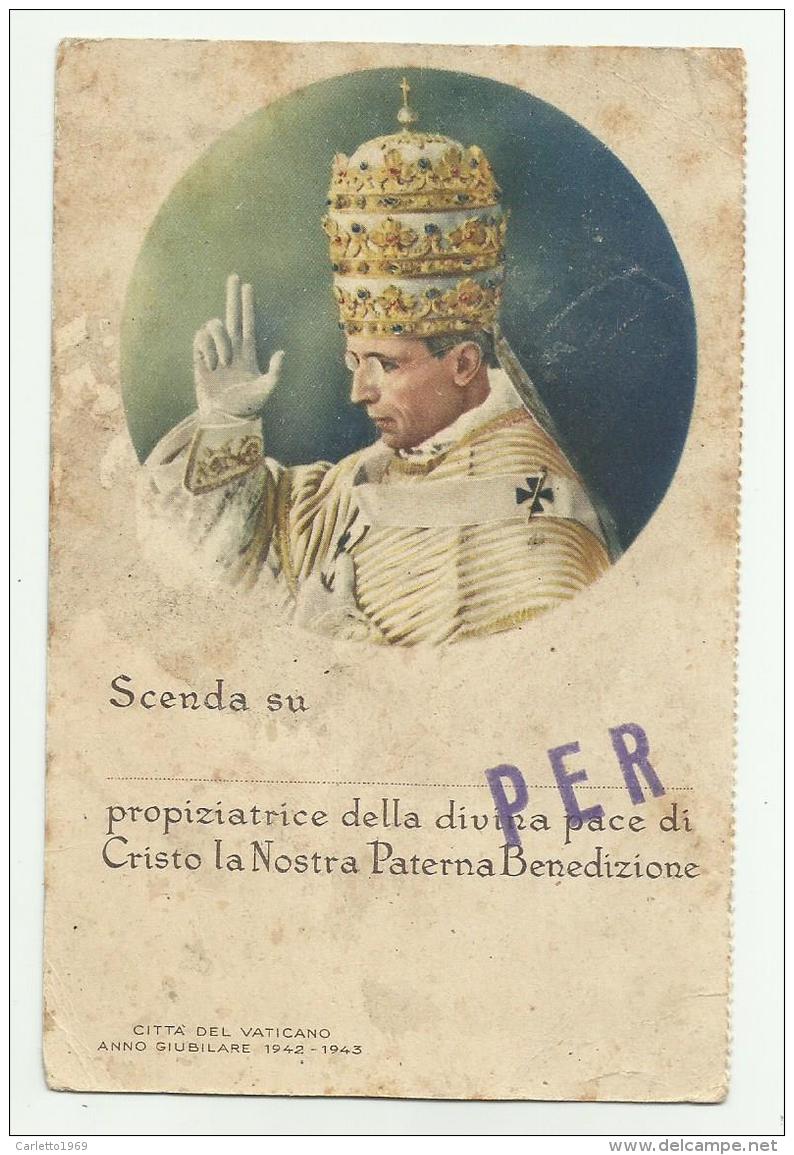 PAPA PIO XII NV FP - Popes