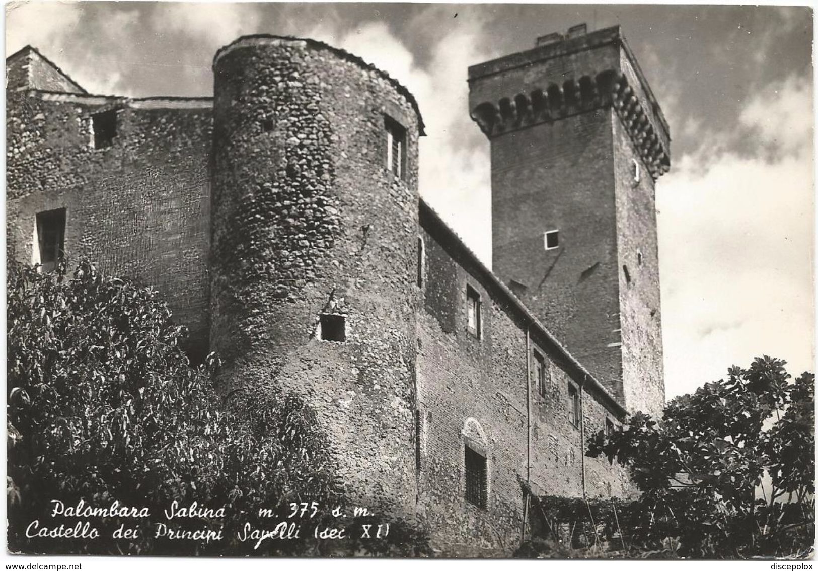 Z4412 Palombara Sabina (Roma) - Castello Dei Principi Savelli / Non Viaggiata - Altri & Non Classificati