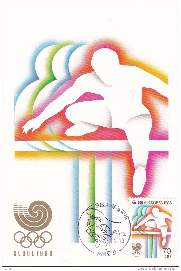Korea Maxicard 1988 Seoul Olympic Games   (SKO15-10) - Zomer 1988: Seoel