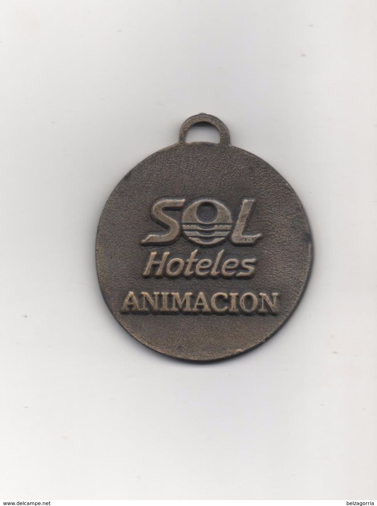 MEDAILLE  PUBICITAIRE   SOL  HOTELES  ANIMACION   -  ( Pas Courante) - Professionnels/De Société