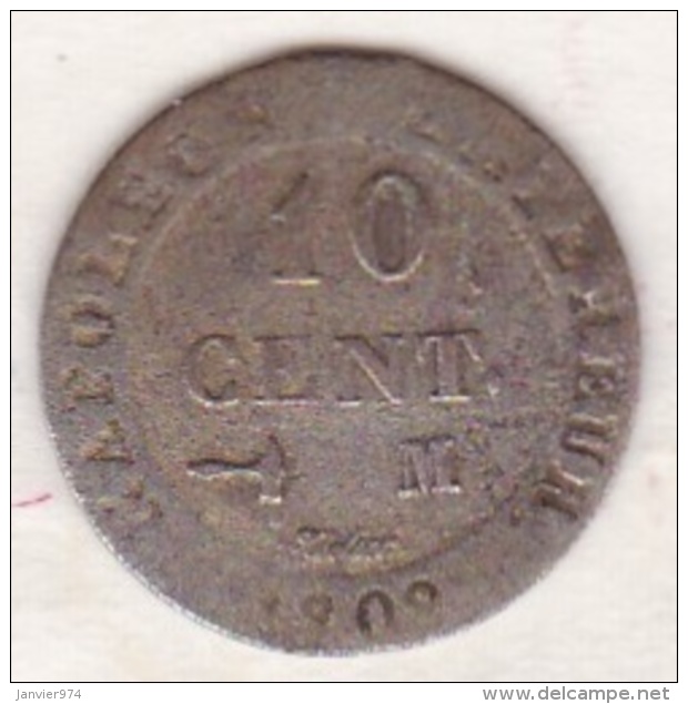 10 Cent. 1809 M TOULOUSE. Napoléon  I - 10 Centimes