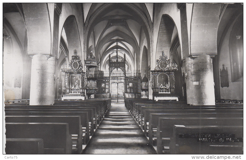 Suisse - Estavayer - Intérieur Eglise Saint-Laurent - Estavayer