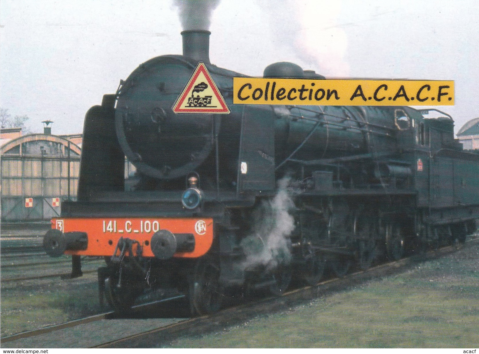 Loco Mikado 141 C 100, Au Dépôt Du Mans (72) - - Matériel