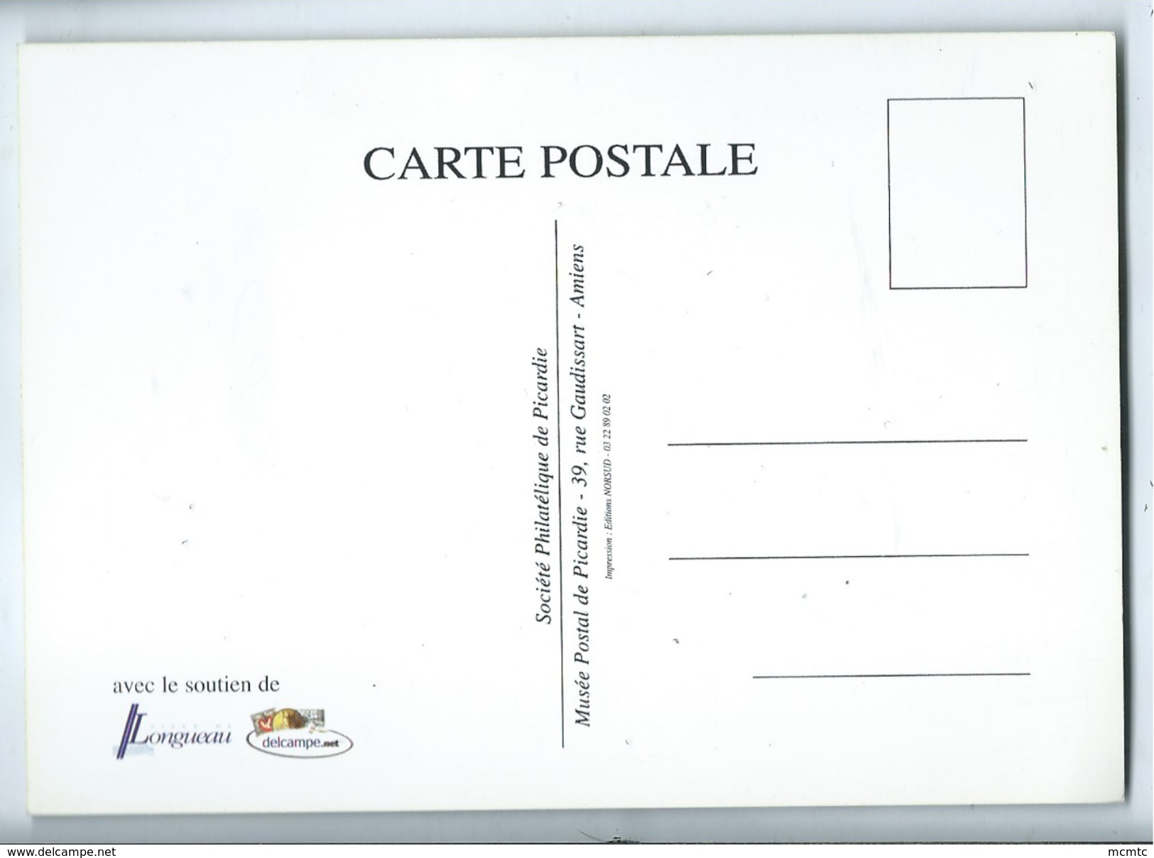 Carte Moderne- Longueau - La Gare - 32éme Salon De La Carte Postale -(train , Locomotive ) - - Longueau