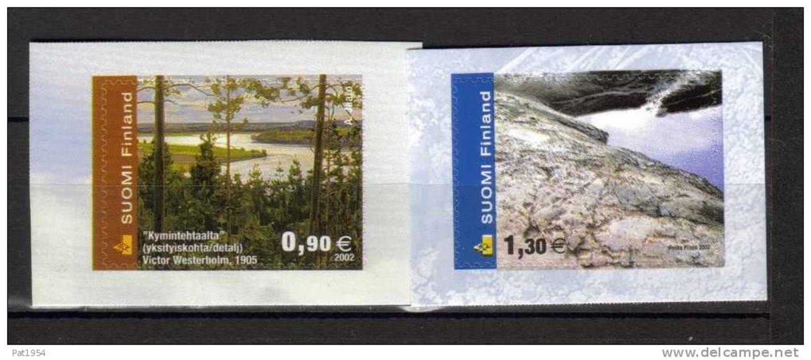 Finlande 2002 Neufs N°1563/64 Paysages - Neufs