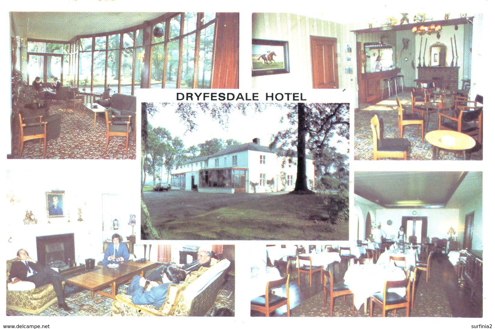 DUMFRIES-SHIRE - LOCKERBIE - DRYFESDALE HOTEL  Dum45 - Dumfriesshire