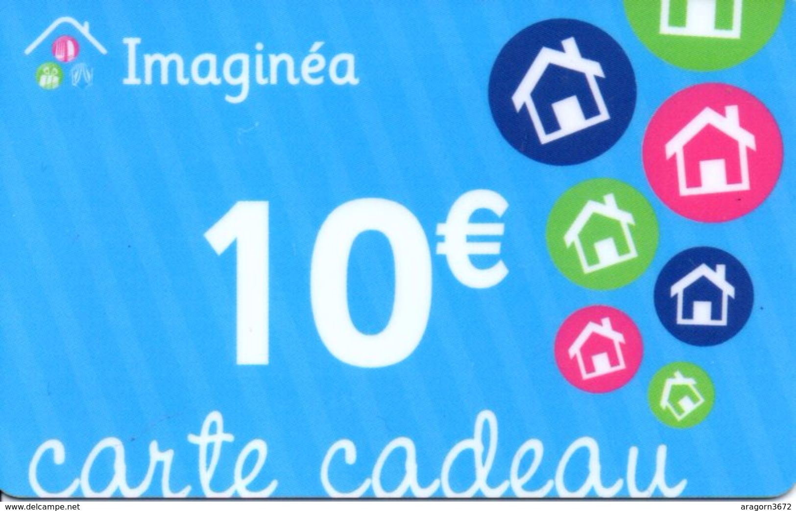 Carte Cadeau IMAGINEA 10&euro; - Cartes Cadeaux