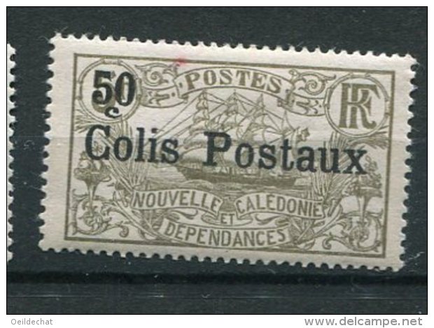 4531   NOUVELLE CALEDONIE  Colis Postaux  N° 1 *  50c S. 5f Olive  Surchargé    1926   TB - Unused Stamps