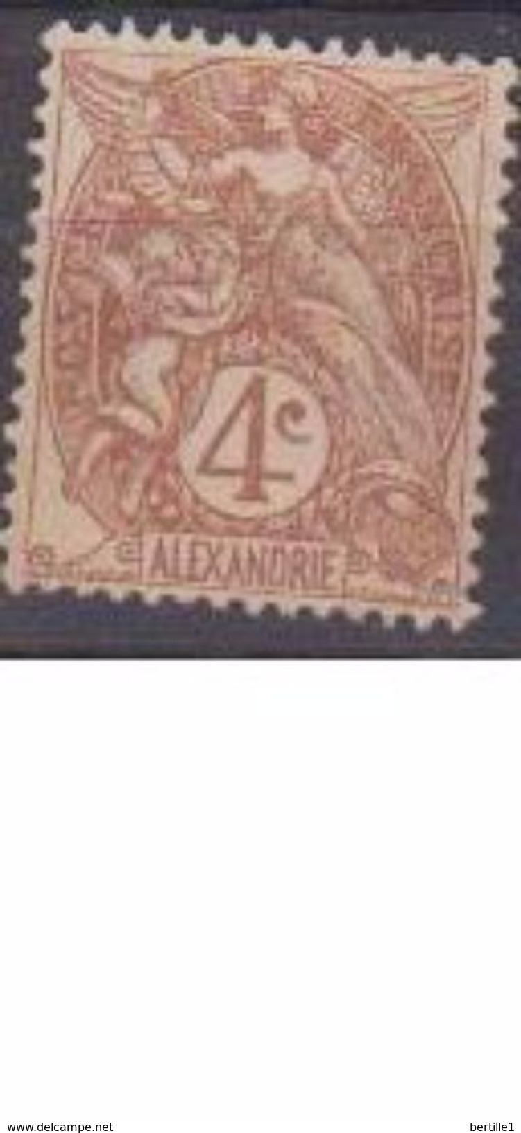 ALEXANDRIE         N° YVERT  :   22     NEUF SANS GOMME        ( SG     118     ) - Neufs