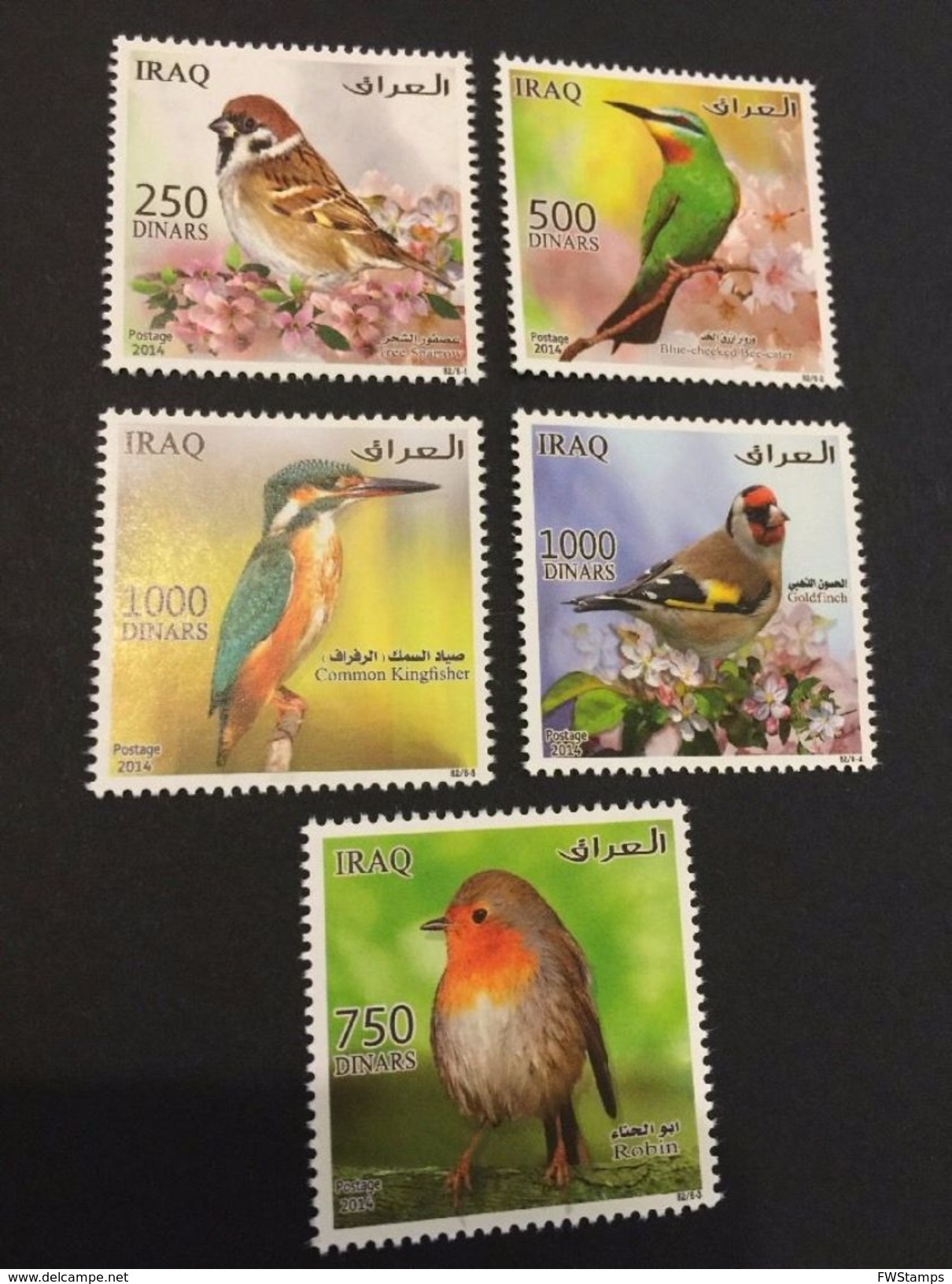 Iraq 2014 Birds Stamps MNH - Iraq
