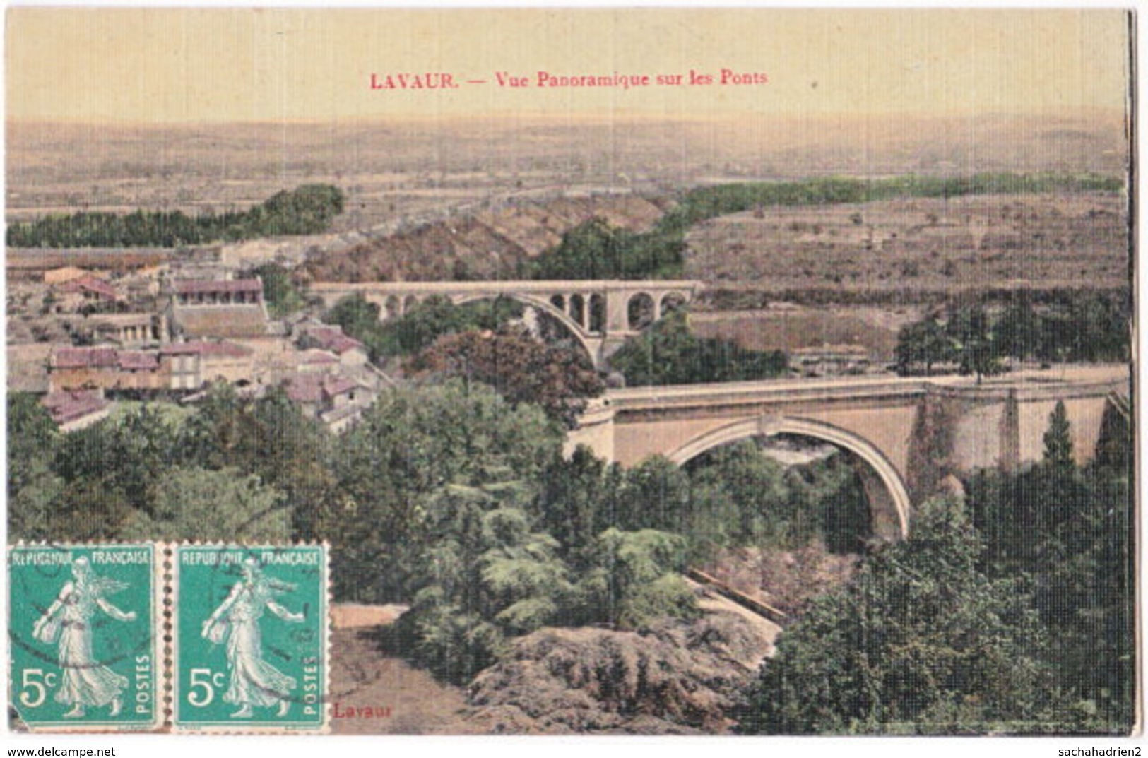 81. LAVAUR. Vue Panoramique Sur Les Ponts - Lavaur